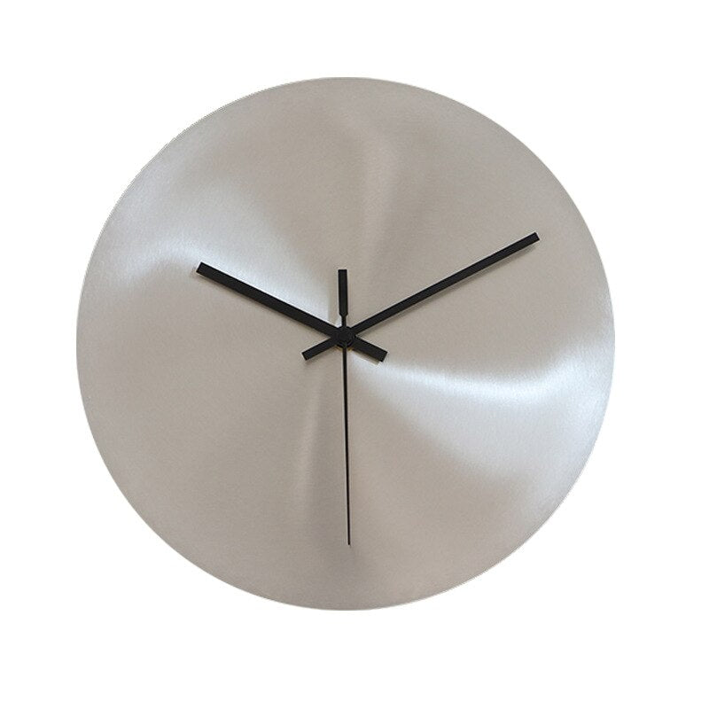 Junips | ClearTime - Minimalistic Stainless Steel Wall Clock