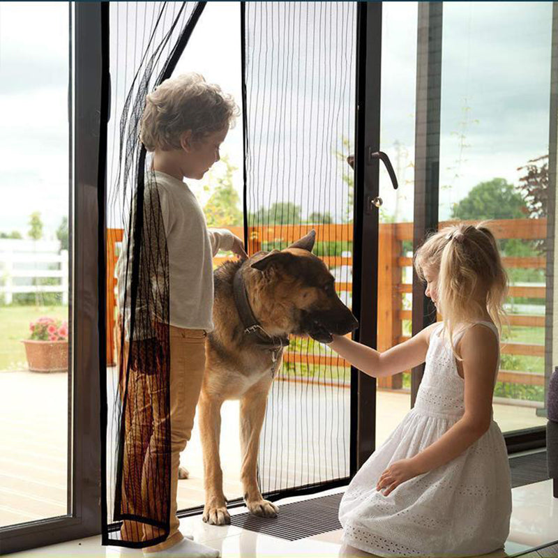 Junips | Magnetic Fly Screen Door with Velcro Closure