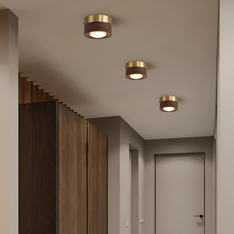 Junips | UniqueGlow | Nordic wood ceiling light