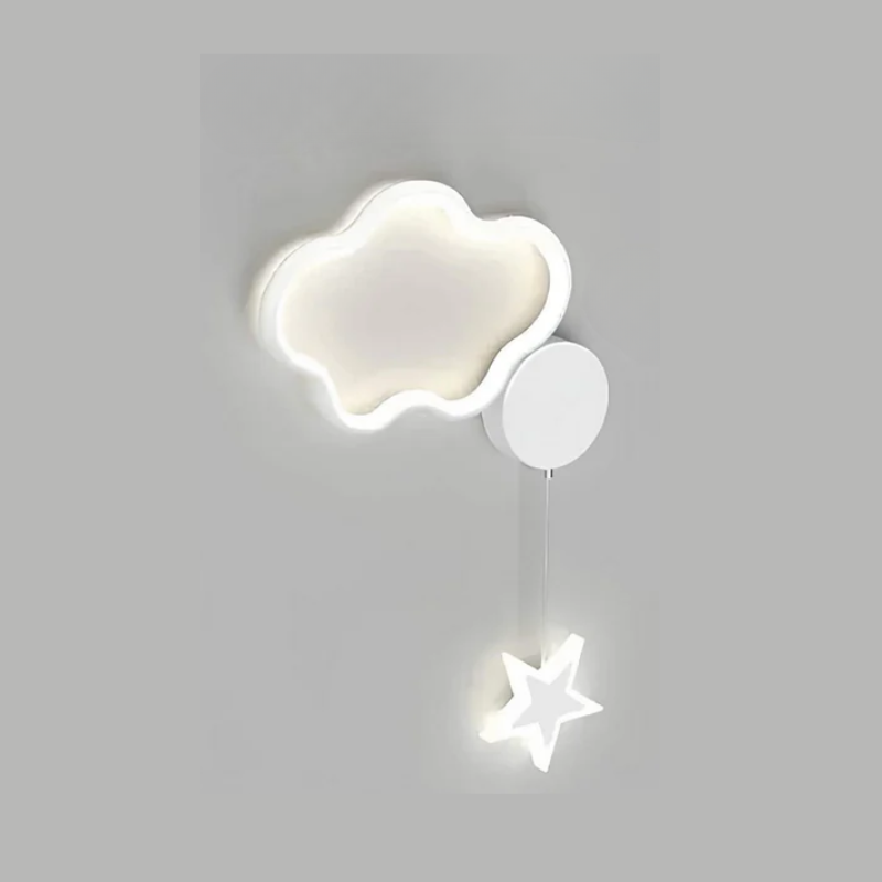 Junips | DreamLight | Magical Wall Lamp with Clouds, Stars and Moon