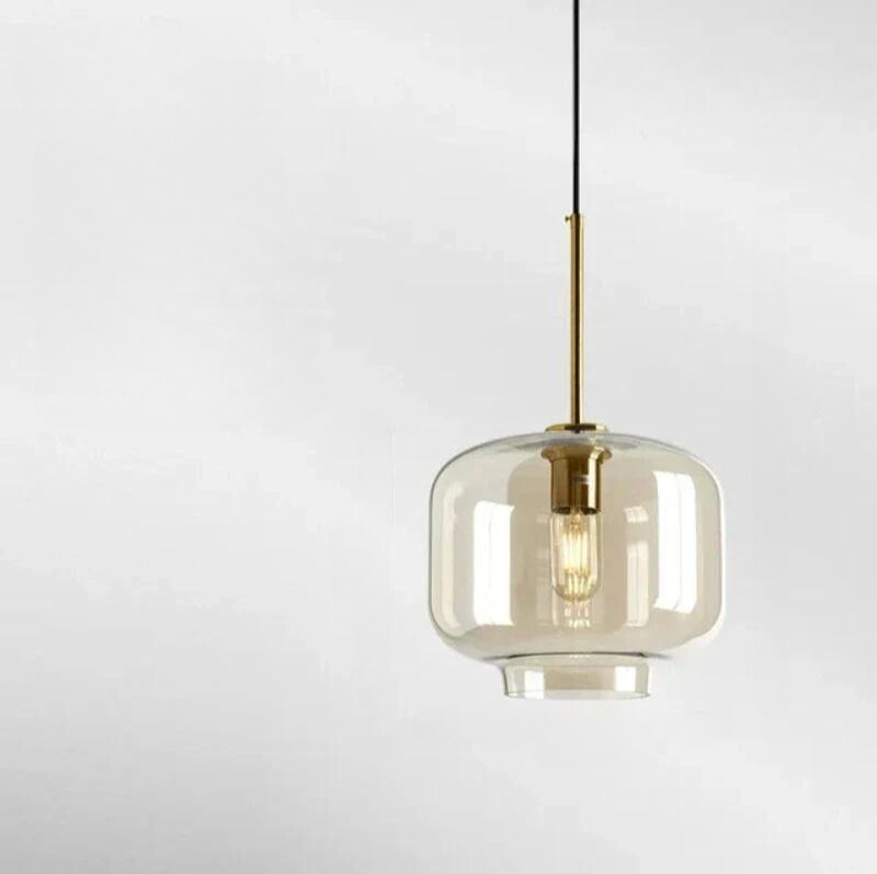 Junips | NordicGlas - Modern Scandinavian Glass Pendant Lamp for Dining Room and Living Room