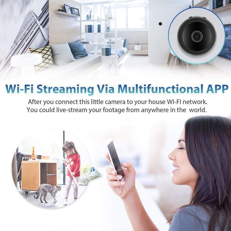 Junips | 1080p Magnetic WiFi Mini Camera-RV Motorhome Reversing Camera