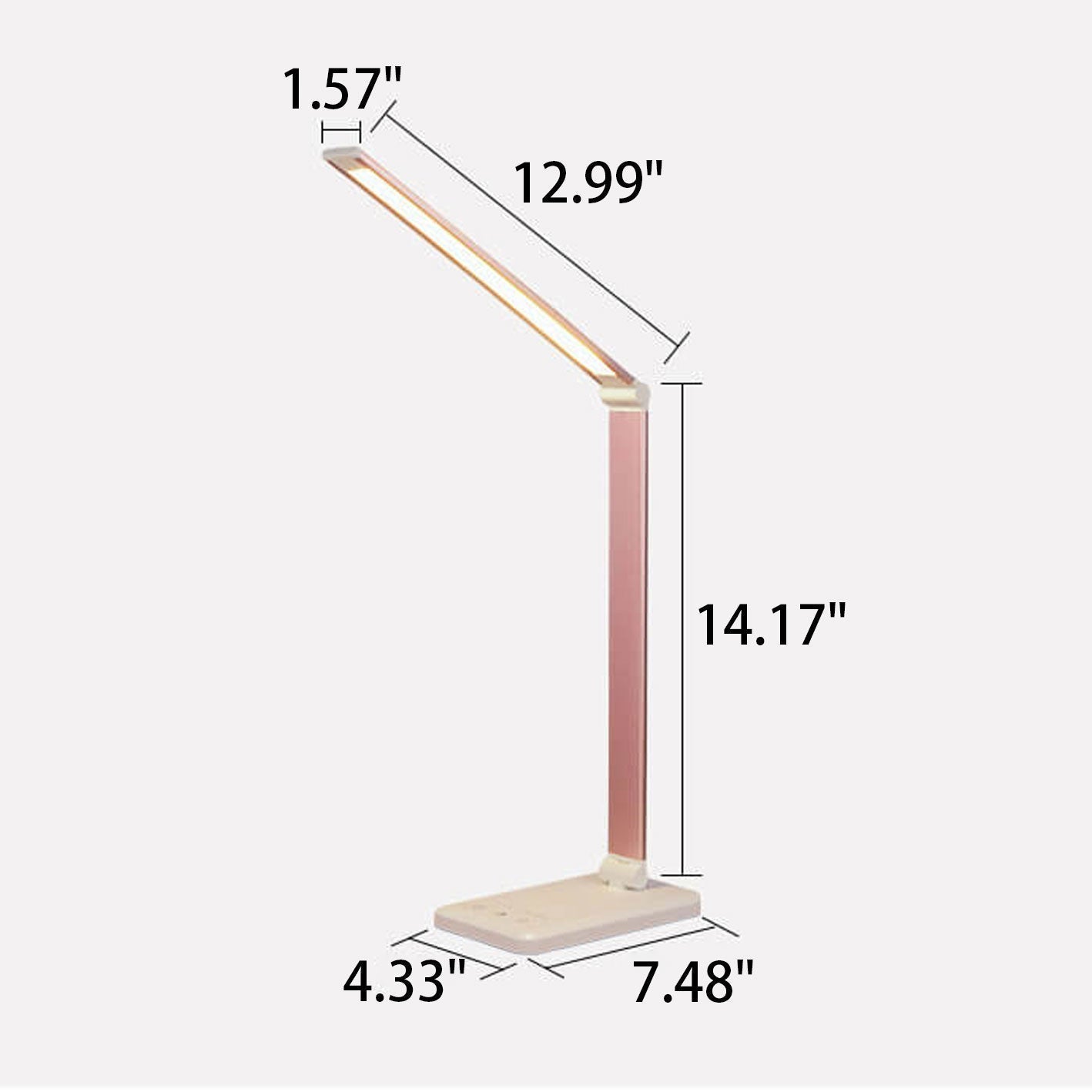 Junips | Nordic Creative Foldable Touch Dimmable LED Desk Lamp