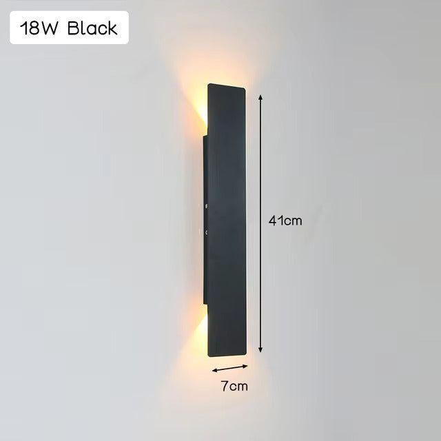 Junips | Light - Modern weatherproof LED wall lamp made of aluminum for outdoor use