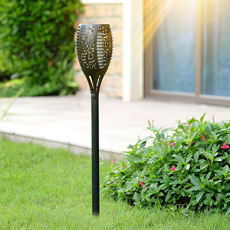 Junips | Solar-Tiki-Torches | Solar-Torch Light with Flickering Flame
