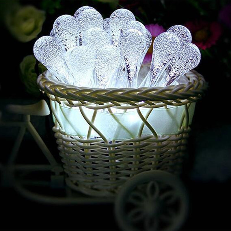 Junips | Solar Water Droplet String Lights