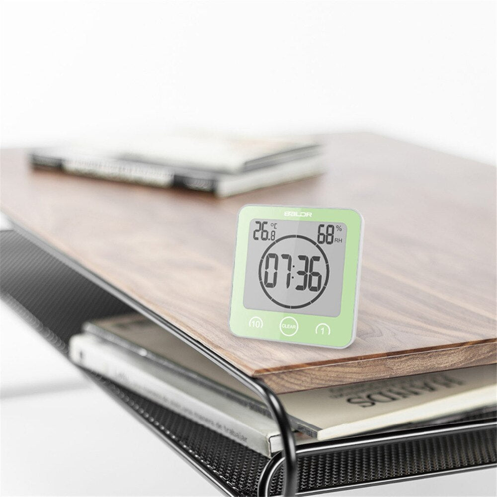 Junips | Waterproof Shower Clock - Always on time, even in the bathroom!
