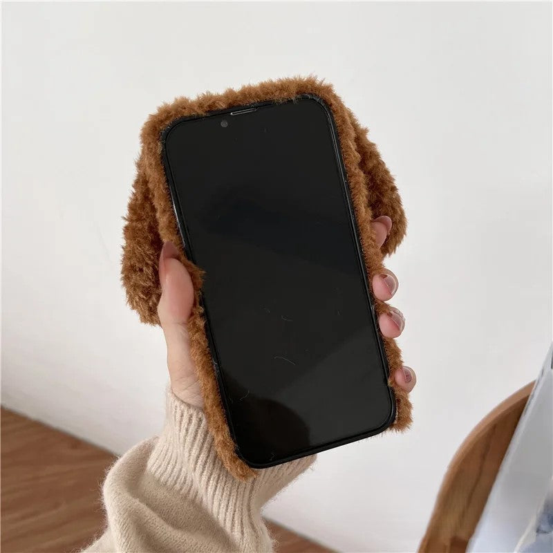 Junips | Cute Dog Fluffy Snuggly iPhone Case