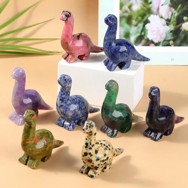 Junips | Frendorf 2.5 Inch Crystal Dinosaur Home Decoration Gemstone Decor
