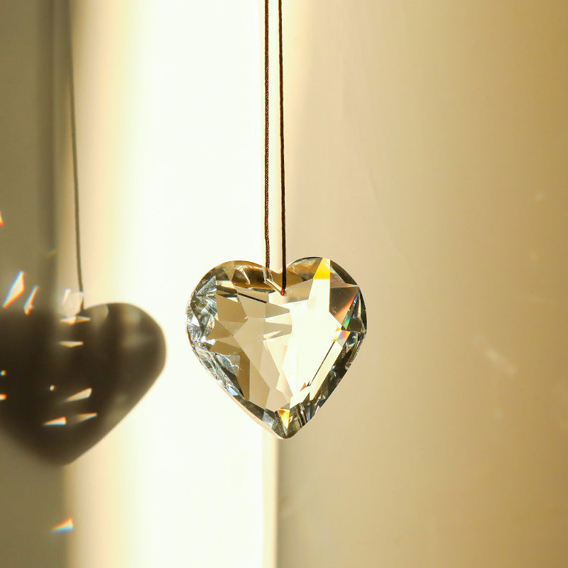 Junips | Hanging Heart Sun Catcher Prism Crafts