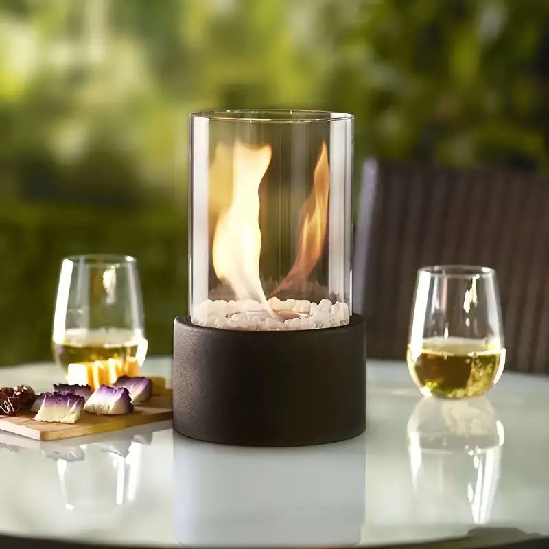 Junips | Portable fire bowl for a cozy atmosphere | Elegant & modern table fire bowl - Shakti