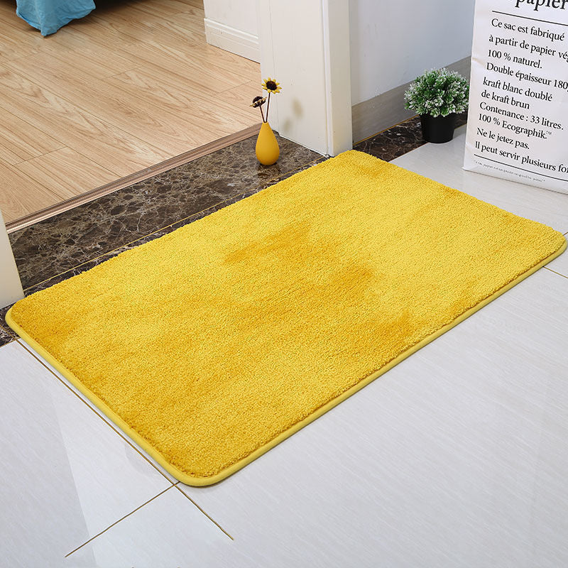 Junips | Feblilac Solid Color Tufted Bath Mat, Multiple Sizes Bath Mat, Pure Non-Slip Bath Mat