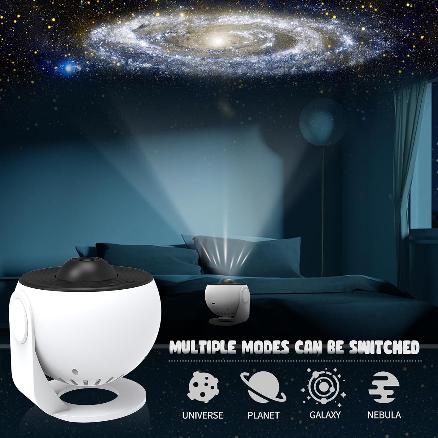 Junips | 360° Planetarium Projector | Improved Relaxation and Stress Relief