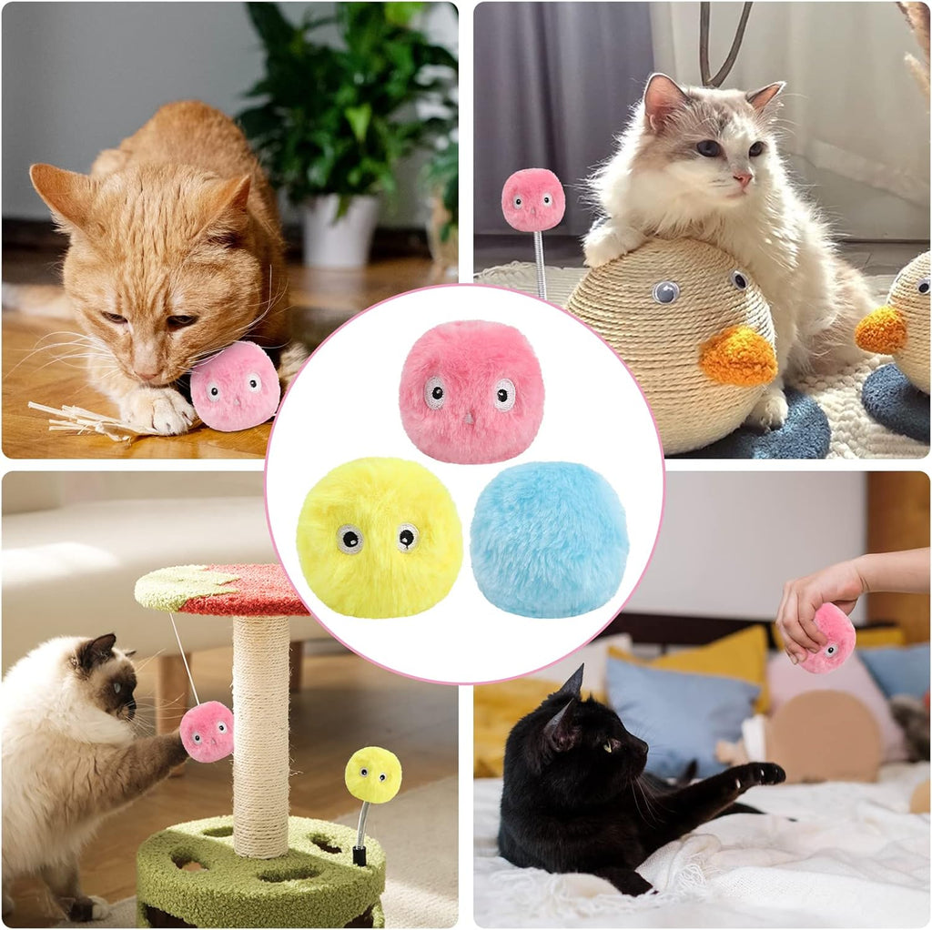 Junips | – smarter interactive plush ball for cats | buy 1, get 1 free 🎁