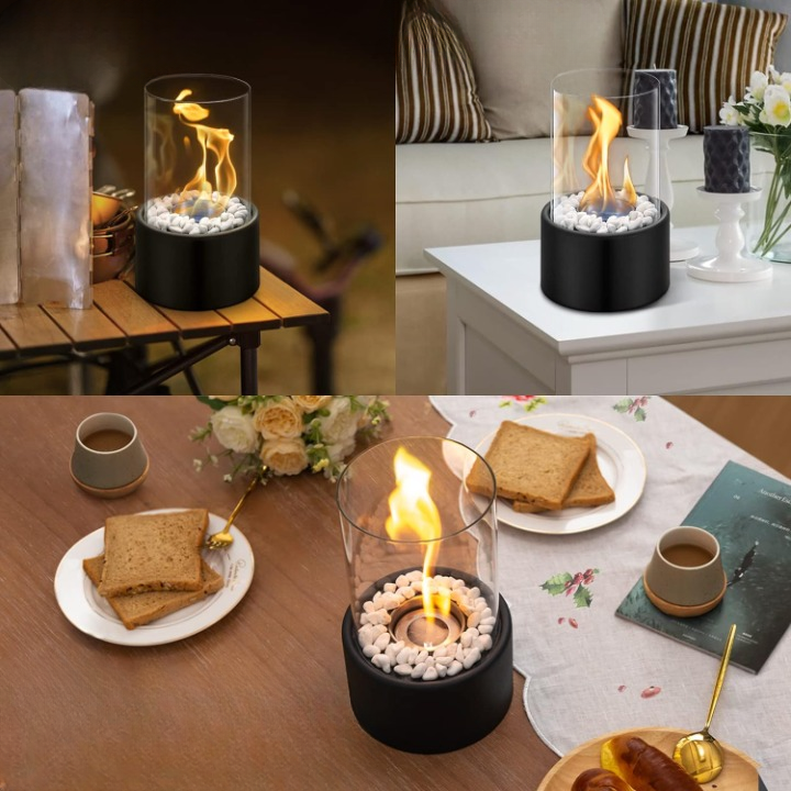 Junips | Portable fire bowl for a cozy atmosphere | Elegant & modern table fire bowl - Shakti