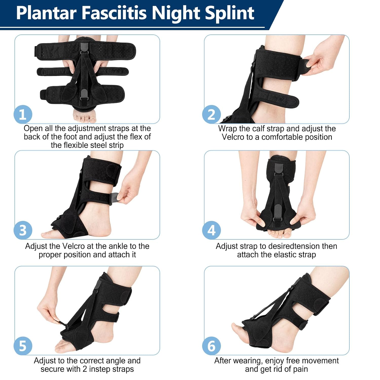 Junips | Night splint for plantar fasciitis