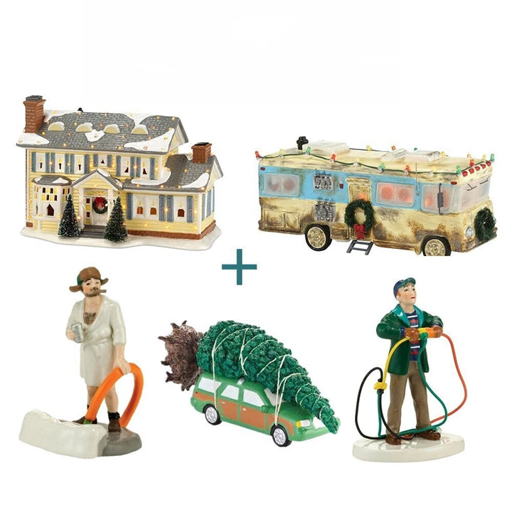 Junips | National Lampoon’s Christmas Vacation-Inspired Ceramic Village