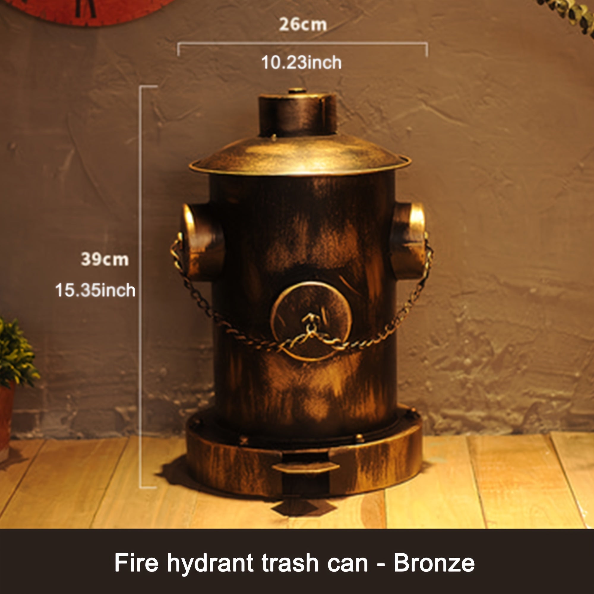 Junips | Vintage Brand Faucet Trash Can - The perfect Father's Day gift for home