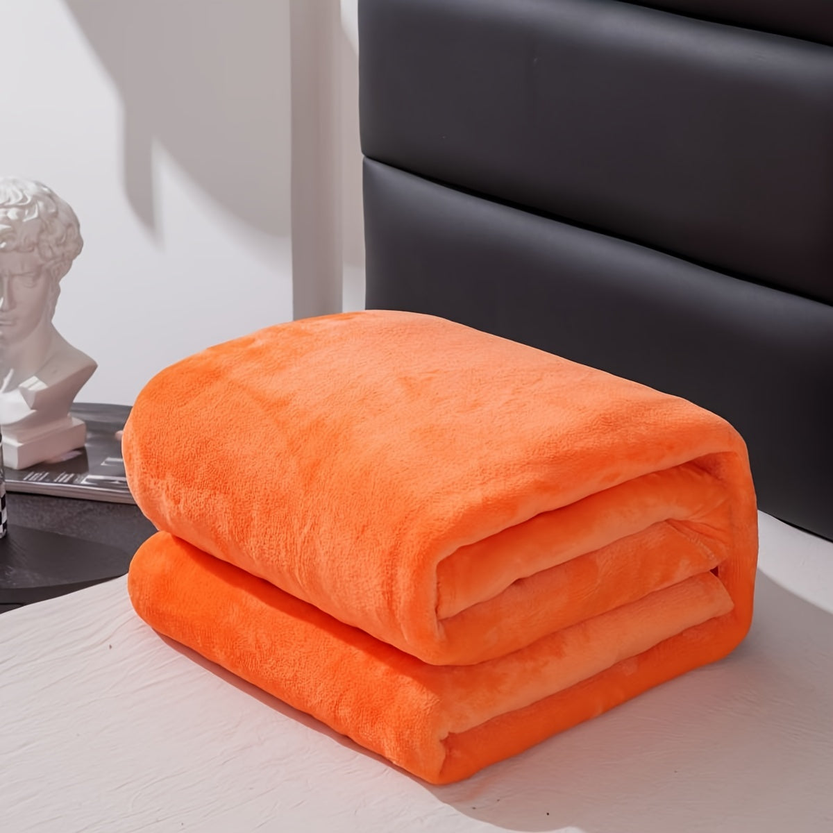 Junips | Soft and warm gray flannel blanket for all seasons