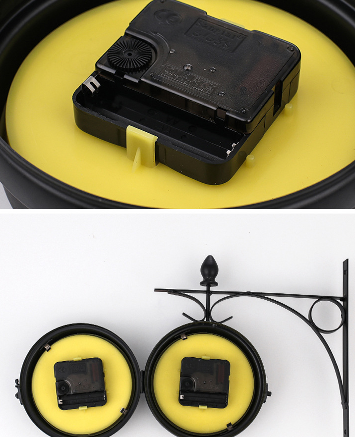 Junips | Double-sided EuroElegance wall clock