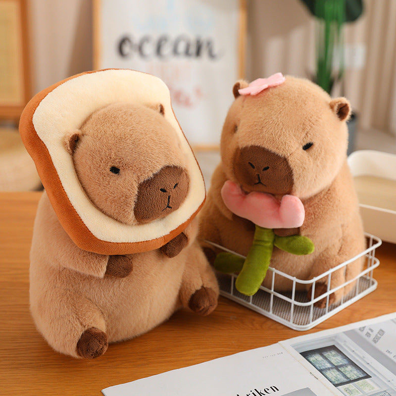 Junips | Capybara Bunny Cuddle Doll Plush