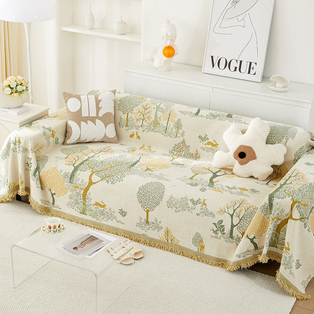 Junips | Eden Grove Chenille Sofa Cover