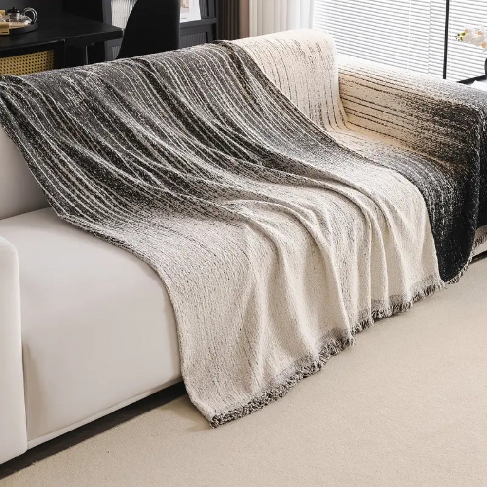 Junips | Neutral Tone Chenille Sofa Cover