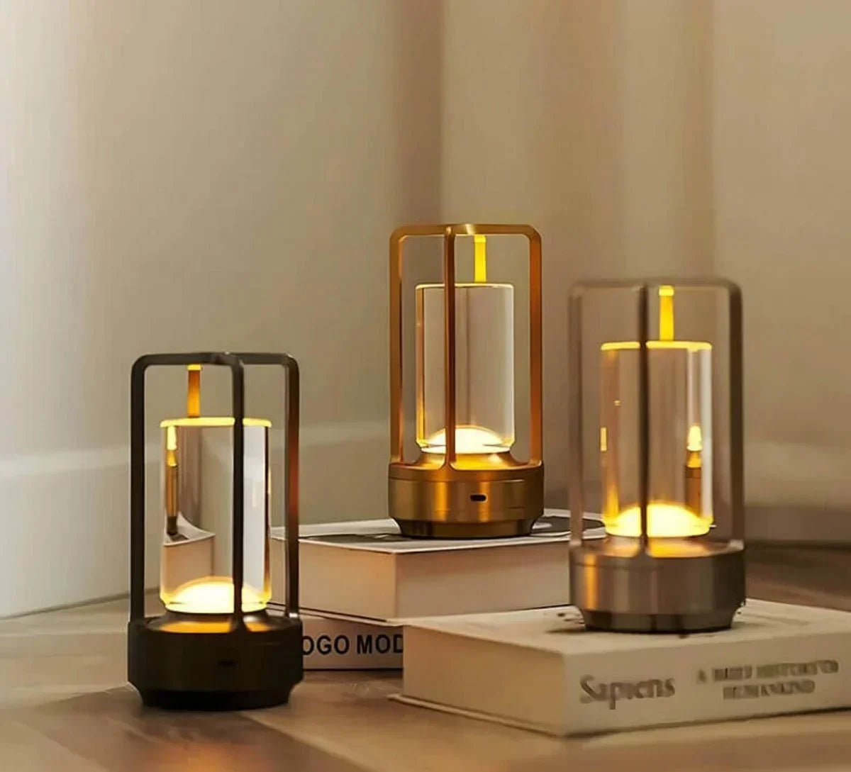 Junips | Waterproof and Portable Crystal Table Lamp - AuroraGlow
