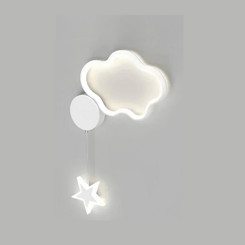 Junips | DreamLight | Magical Wall Lamp with Clouds, Stars and Moon