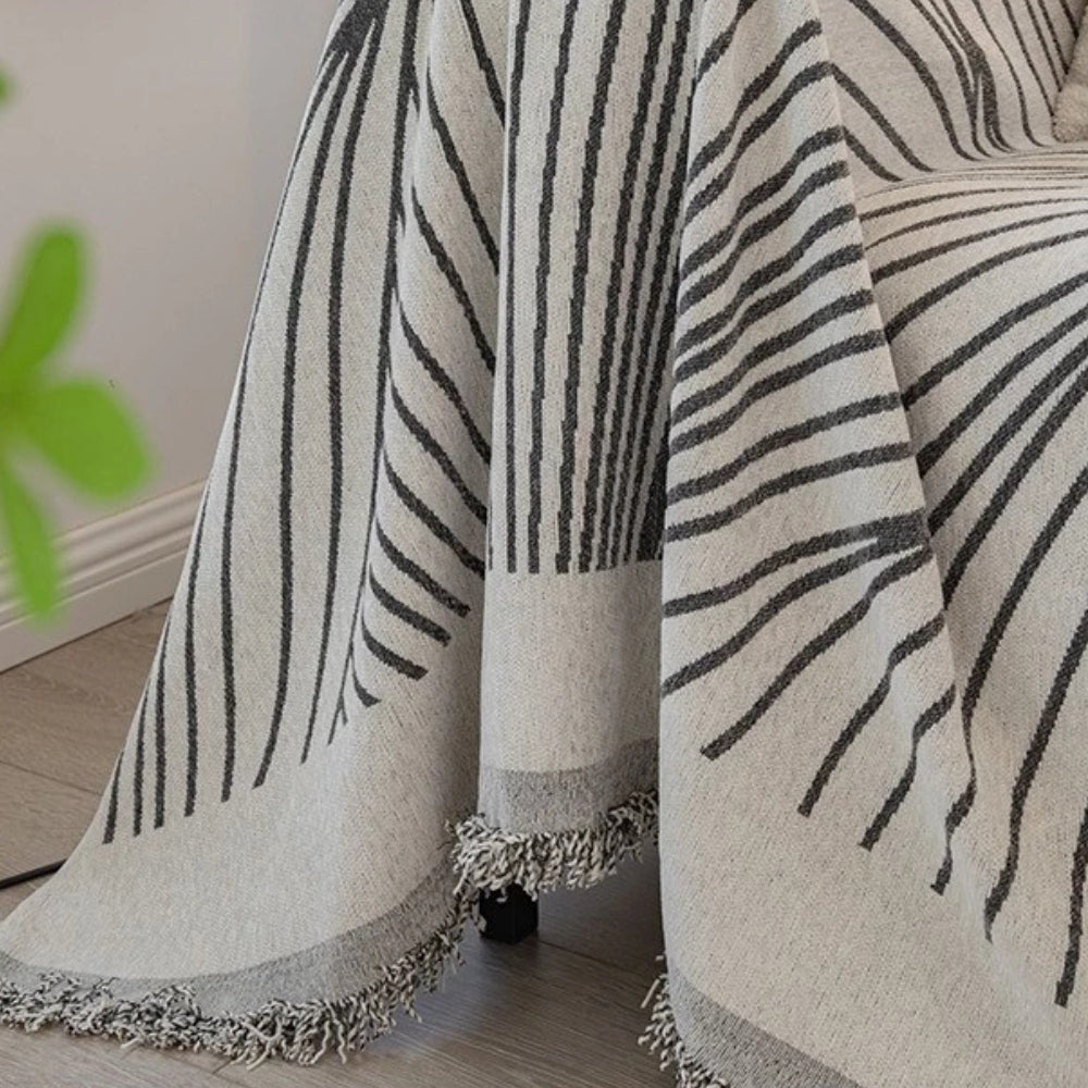 Junips | Calista Wave Chenille Sofa Cover