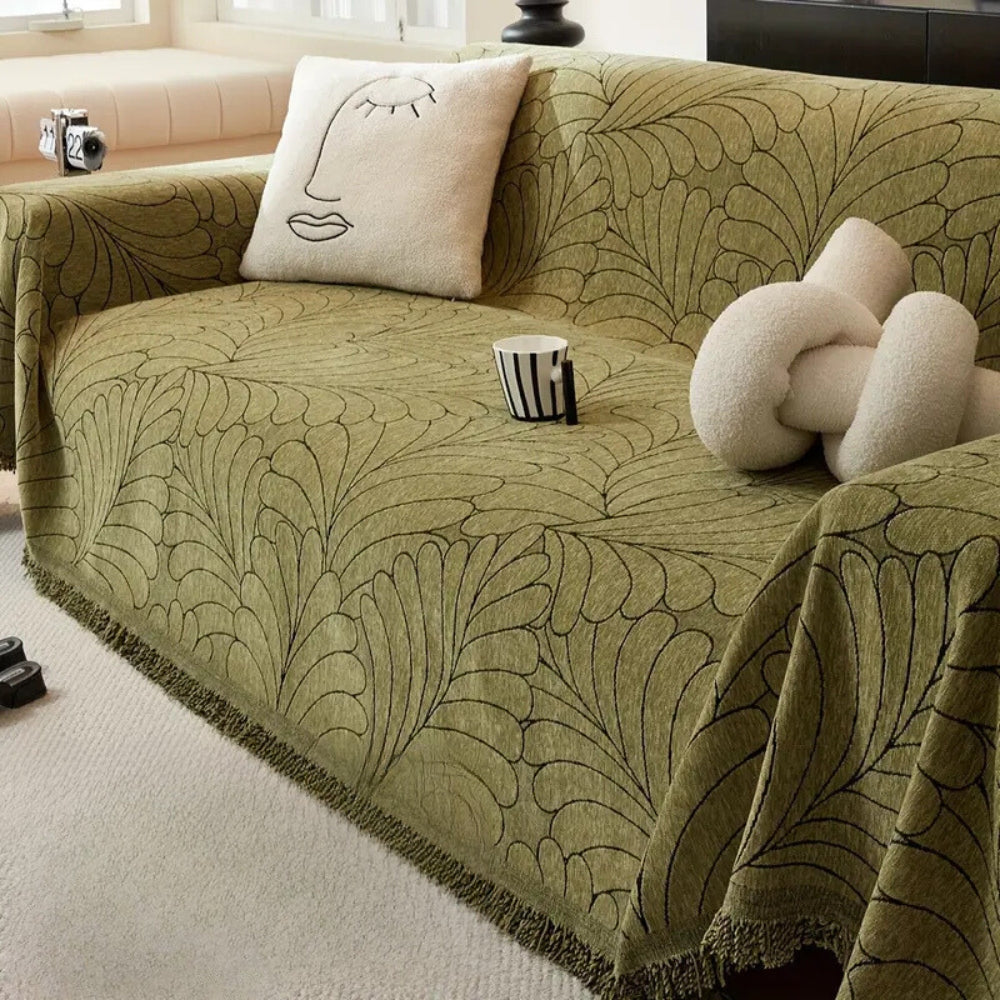 Junips | Frond Design Reversible Sofa Cover