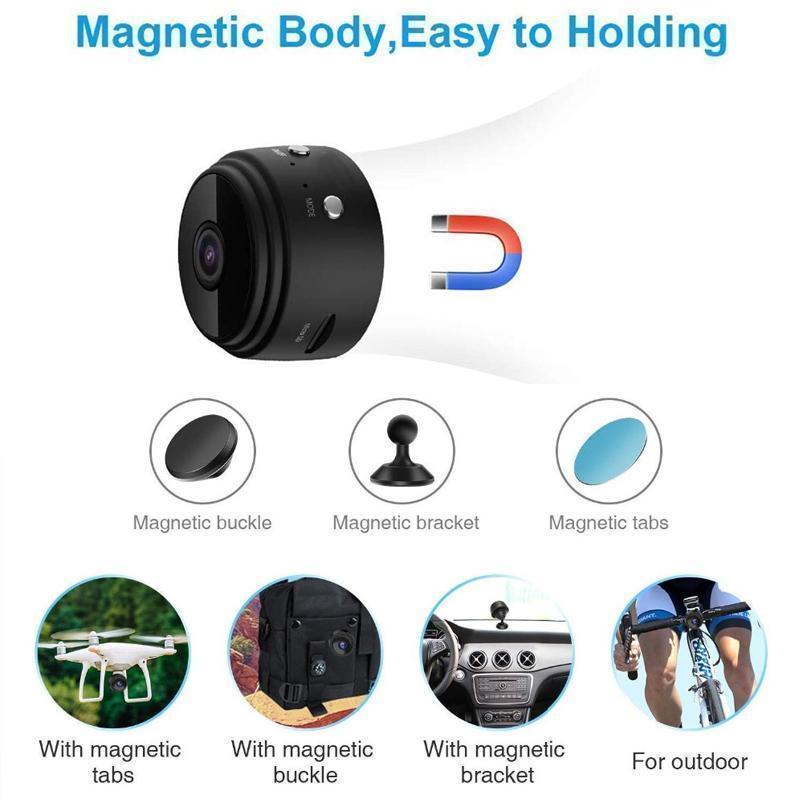Junips | 1080p Magnetic WiFi Mini Camera-RV Motorhome Reversing Camera