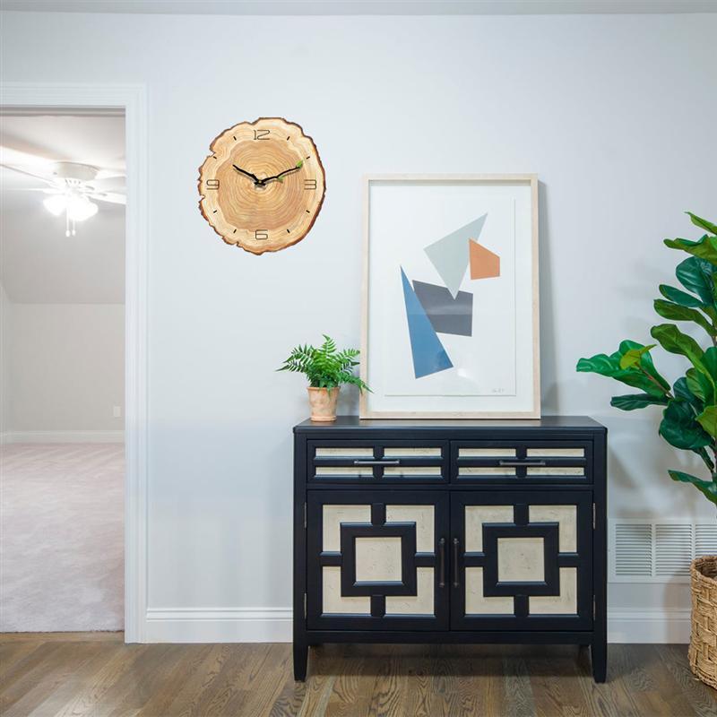 Junips | Wooden Annual Rings Wall Clock