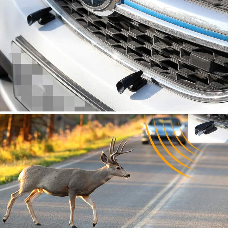 Junips | Ultrasonic deer warning signal whistle device for car