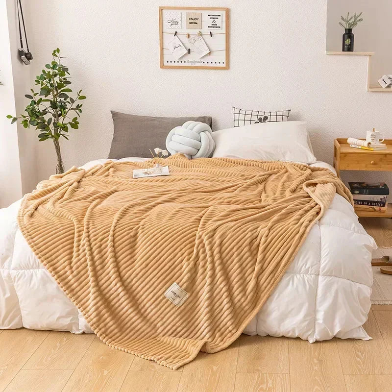 Junips | Thick Flannel Autumn Blanket - WarmHaven