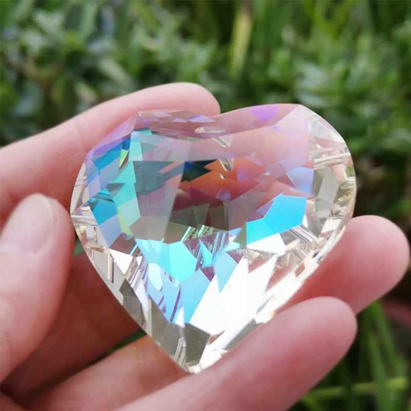 Junips | Hanging Heart Sun Catcher Prism Crafts