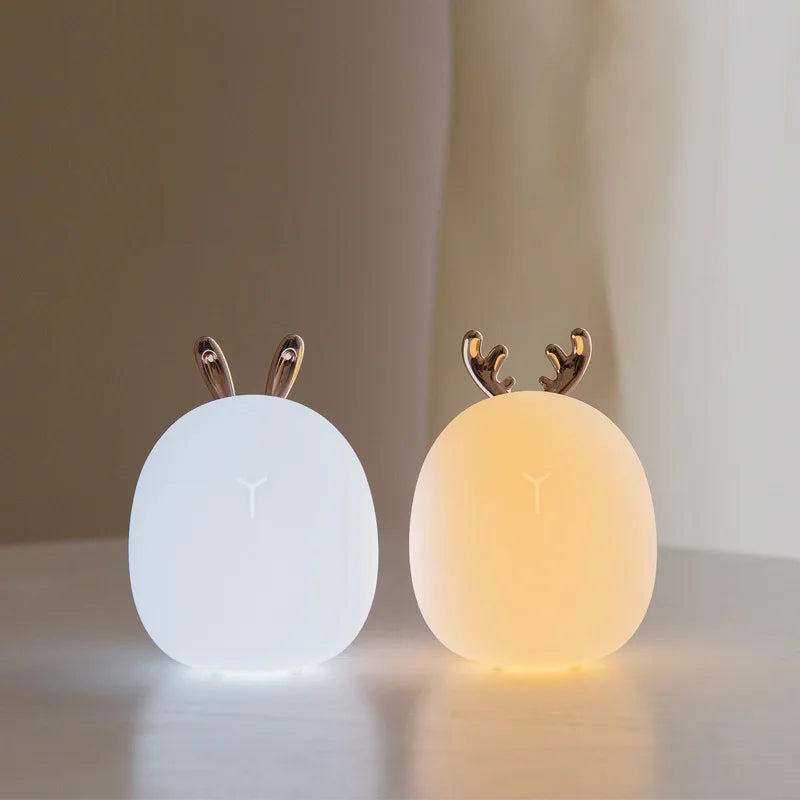 Junips | Adorable Rabbit Deer LED Night Light