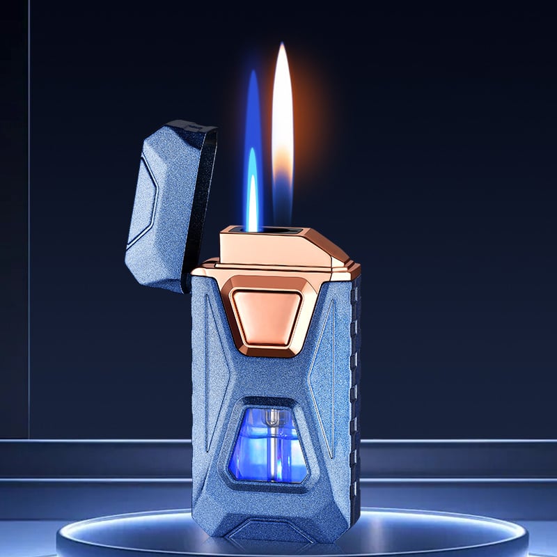 Voice-Activated Dual Torch Lighter (Butane Not Included)