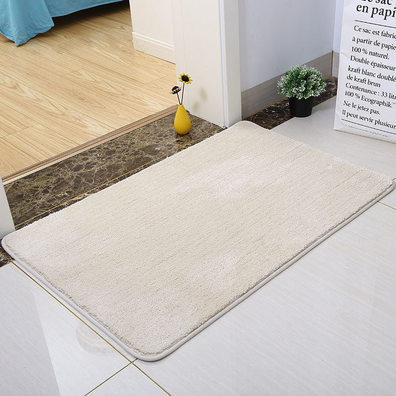 Junips | Feblilac Solid Color Tufted Bath Mat, Multiple Sizes Bath Mat, Pure Non-Slip Bath Mat