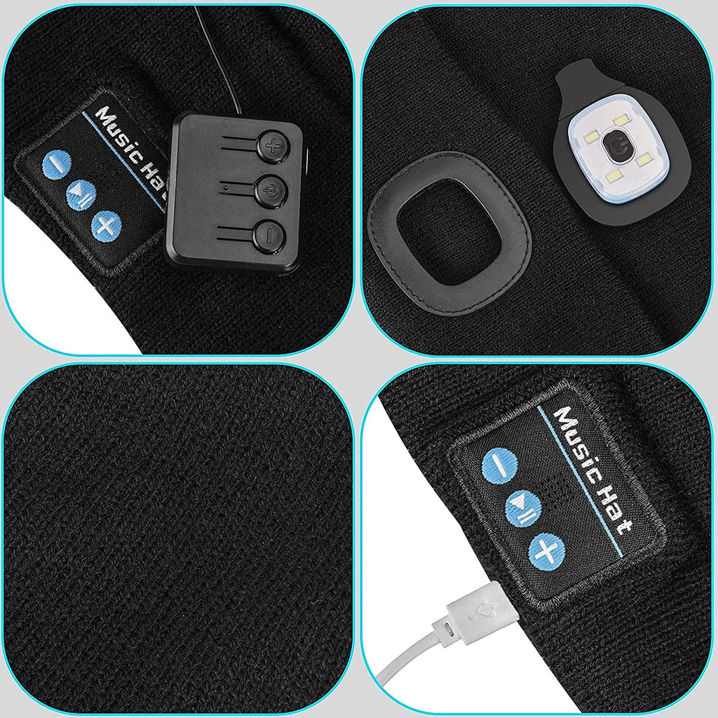 Junips | Bluetooth Beanie Hat Light Wireless Headphones