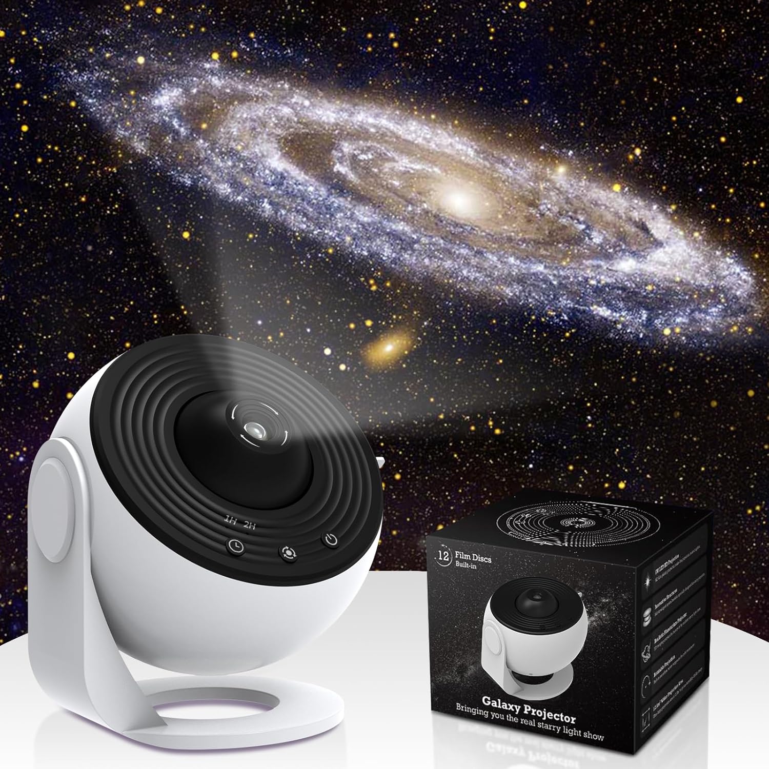 Junips | 360° Planetarium Projector | Improved Relaxation and Stress Relief