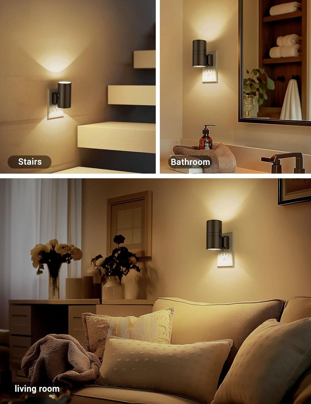 Junips | NIGHTSENSE – LED night light with twilight sensor, glare-free & energy-efficient