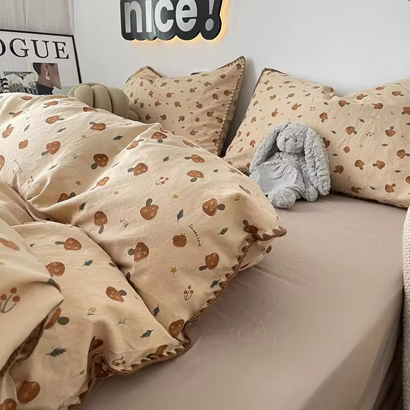 Junips | Mushroom Bed Linen Set