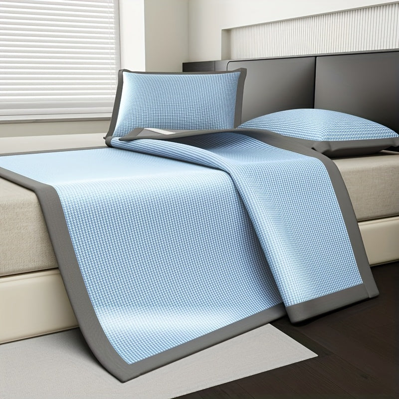 Junips | AeroCool Cooling Mattress Protector – Breathable Ice Silk Bed Cover for Hot Sleepers