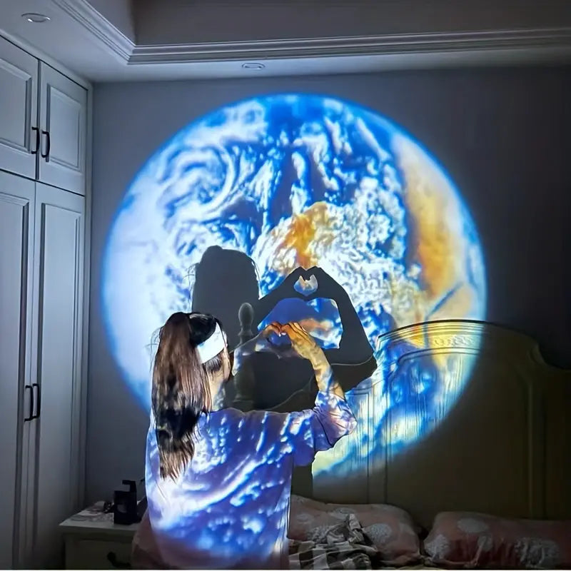 Junips | Renan - Large unique project light (Earth and Moon)
