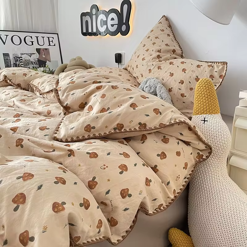 Junips | Mushroom Bed Linen Set