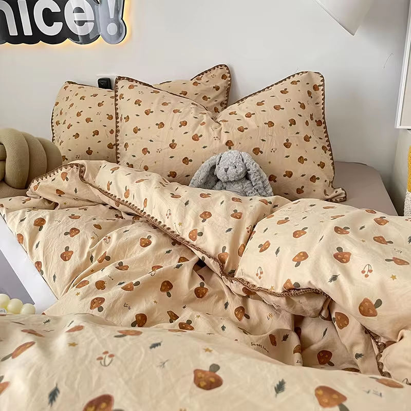 Junips | Mushroom Bed Linen Set