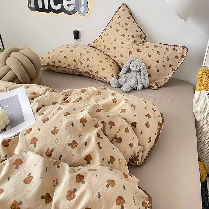 Junips | Mushroom Bed Linen Set