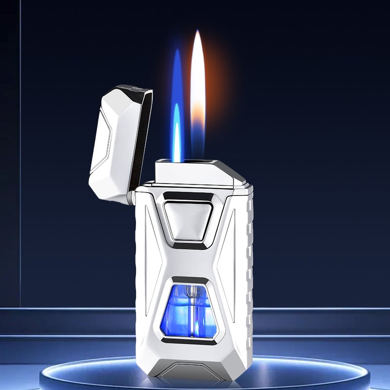 Voice-Activated Dual Torch Lighter (Butane Not Included)