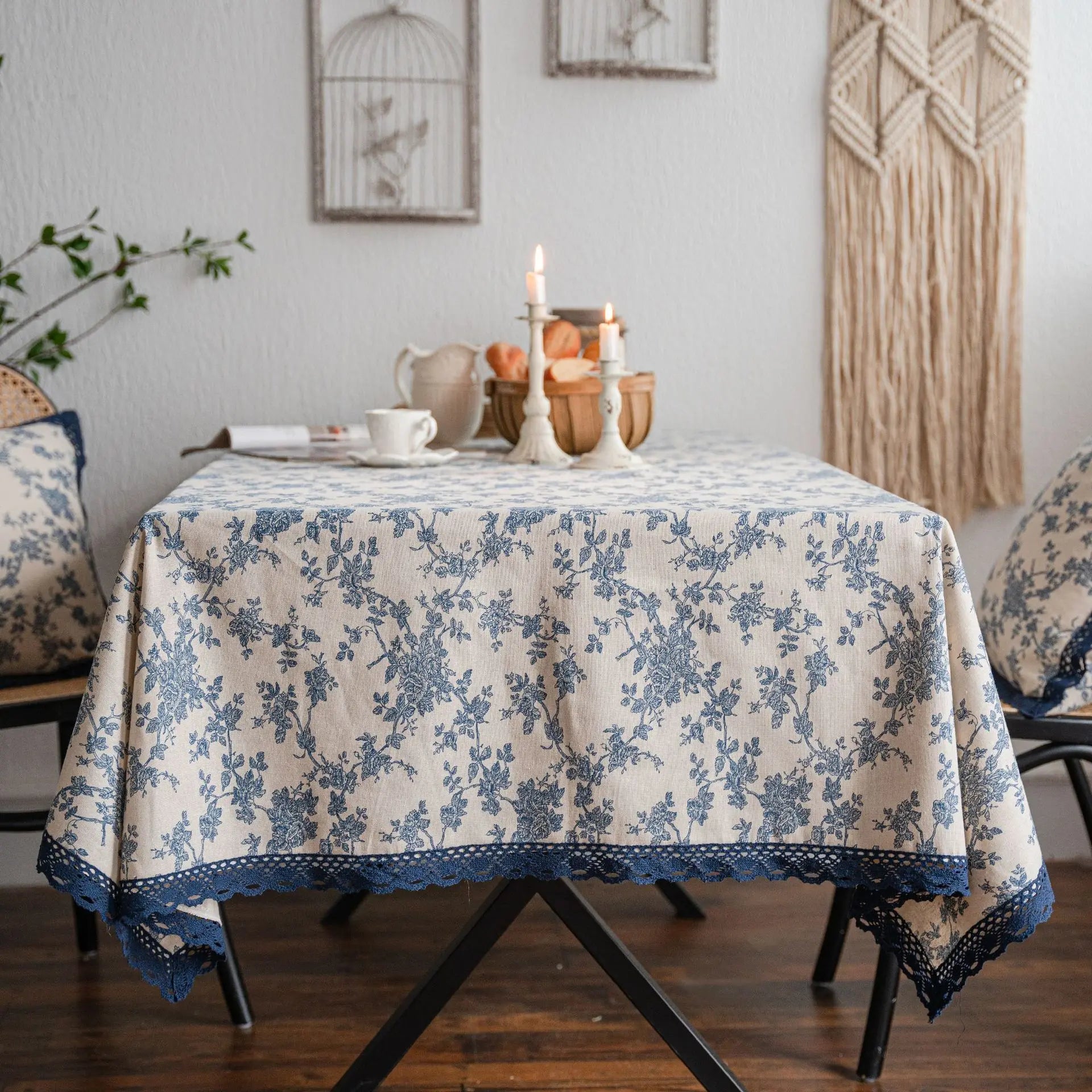 Junips | Pastoral Cotton-Linen Tablecloth